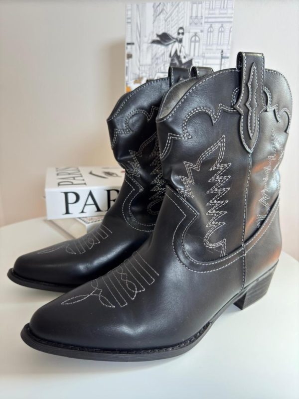 Botas cowboy caña baja