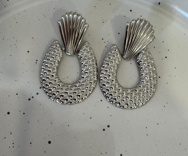 Pendientes piña grande